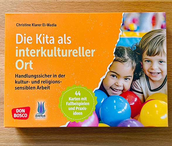 Kartenset »Die Kita als interkultureller Ort« – Box mit Karten und Begleitheft